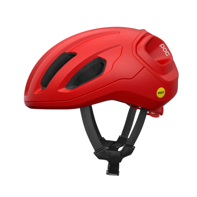 POC Amidal Sykkelhjelm Prismane Red Matt, Str. M 