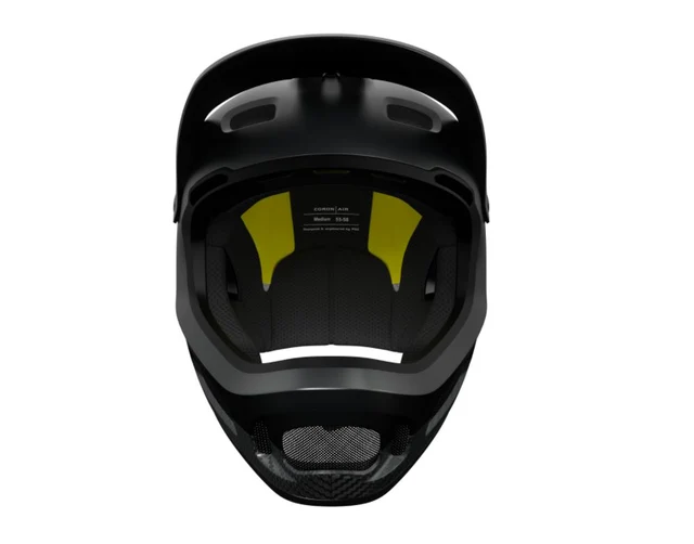 POC Coron Air Carbon Hjelm Carbon Black, Str. M 