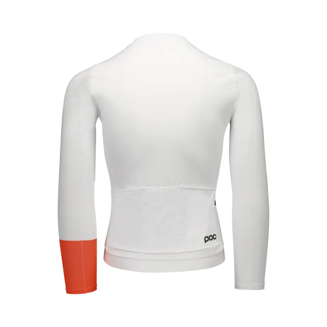 POC M's Cadence L/S Sykkeltrøye Hydrogen White, Str. XS 