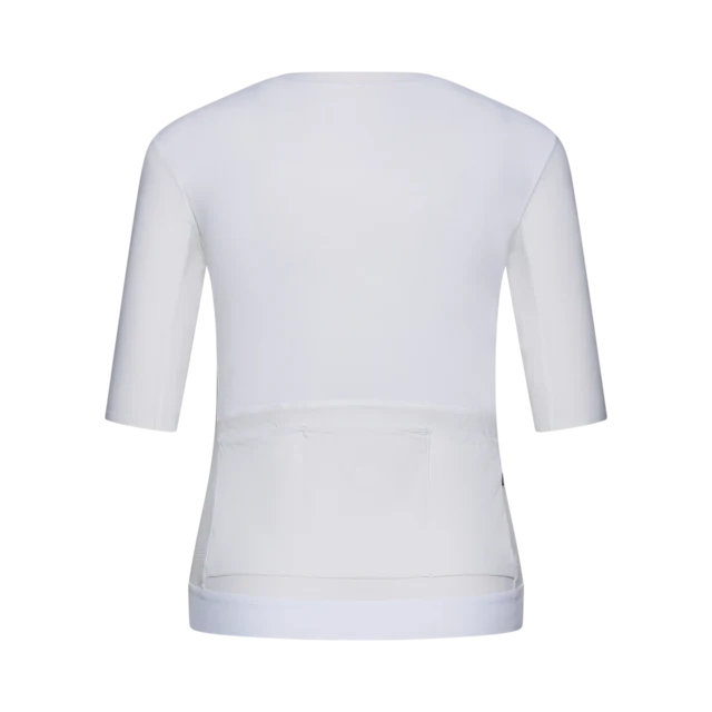 POC W's Raceday S/S Sykkeltrøye Hydrogen White, Str. M 