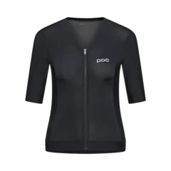 POC W's Raceday S/S Sykkeltrøye Uranium Black, Str. M