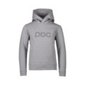 POC Hoodie Jr Huvtröja Grey Melange, Str. 130/S