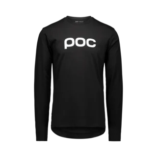POC L/S Tee T-Skjorte Uranium Black, Str. XL