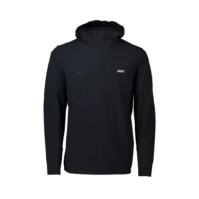 POC Mantle Thermal Hoodie Sykkeljakke Uranium Black, Str. S 