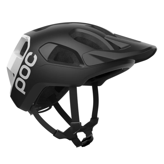 POC Cularis Hjälm Uranium Black/Hydrogen White, Str. S 