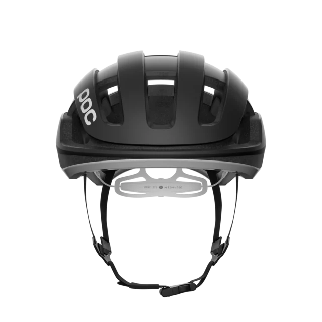 POC Omne Lite Hjälm Uranium Black M./Hydrogen White, Str. M 