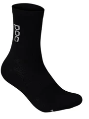 POC Soleus Lite Sykkelsokker Uranium Black, Str. S