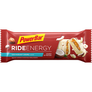 PowerBar Ride Energy Energibar Coco-Hazelnut-Caramel, 18 x 55 gram