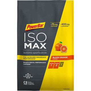 PowerBar ISOMAX Sportsdryck Blood Orange, Isotonisk, 50 gram
