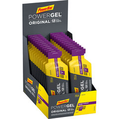 PowerBar PowerGel Original Energigel Black Currant, m/koffein, 24 x 41 gram