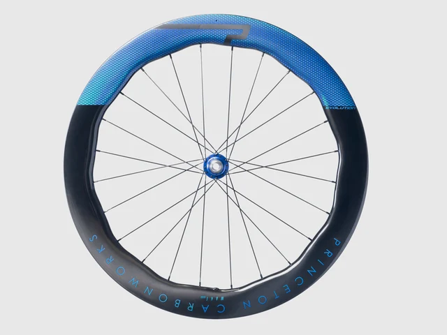 Princeton WAKE 6560 Evo Disc Hjulsett Tubeless, White nav, Std, 1570g 