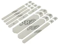 PRO Ramskyddkit Transparent, 22 klisterm&#228;rken
