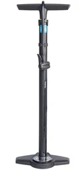 PRO Touring Gulvpumpe Sort, 160 PSI/11 bar, Manometer