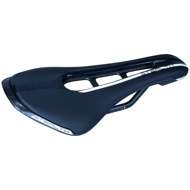 PRO Stealth Kolfiber Sadel Svart, 142mm, kolfiberrails, 172g 