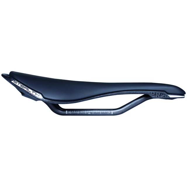 PRO Stealth Kolfiber Sadel Svart, 142mm, kolfiberrails, 172g 