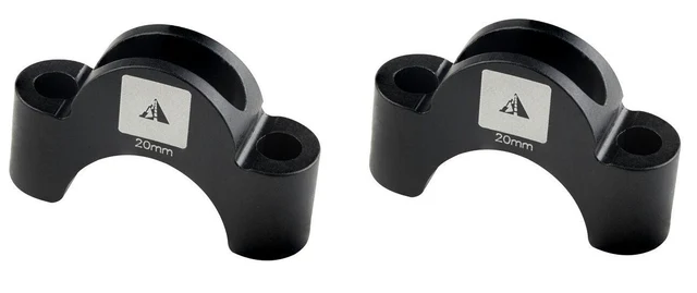 Profile Design Aerobar Brakett Riser Kit Sort, Str. 20 mm 