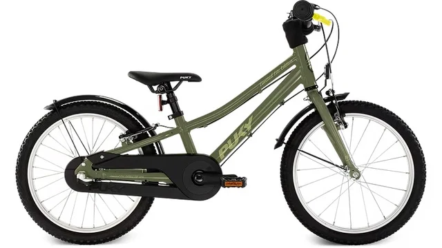 Puky LTD Lite 18-3 Barnesykkel Olive Green, 5+ år, 3-navgir 