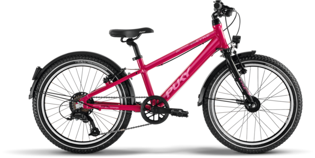 Puky Cyke 20-7 Active Barnesykkel Berry/Black 