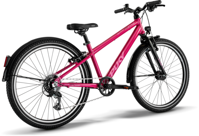 Puky Cyke 24-8 Active Barnesykkel Berry/Black 