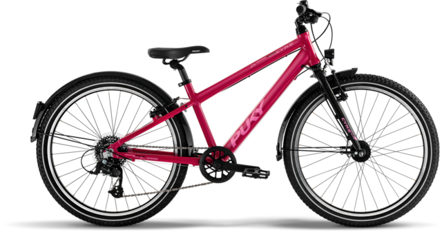 Puky Cyke 24-8 Active Barnesykkel Berry/Black 