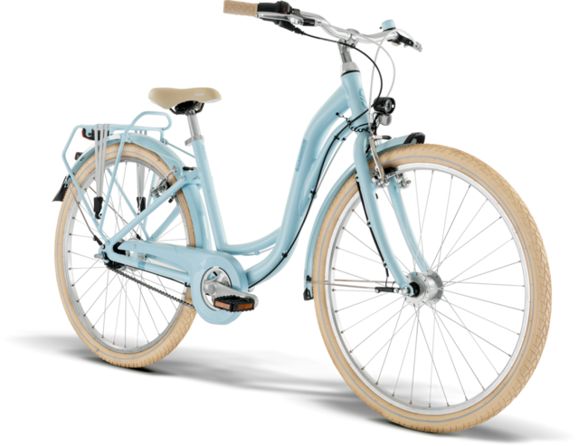 Puky Skyride 26-7 Classic Barnesykkel retro blue 