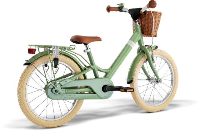 Puky Youke 18 Classic Barnesykkel Retro green 