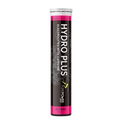 PurePower Hydro Plus Tabletter Bringebær, 20 x 4g
