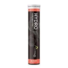 PurePower Hydro Tabletter Jordbær og Lime, 20 x 4g