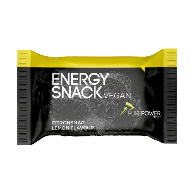 PurePower Energy Snack 50g, Sitron, Vegansk 