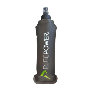 PurePower Softflaske Sort, 500ml