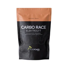 PurePower Carbo Race Drikk Fersken, 1 Kg, Energi og Electrolytter