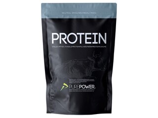 PurePower Protein Drikk Neutral, Myseprotein, 1 Kg