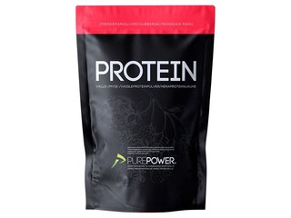 PurePower Protein Drikk Jordgubbe, Whey, 1 kg