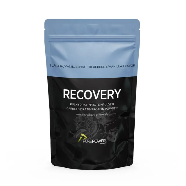 PurePower Recovery Drikk Blåbær og Vanilje, 400g 