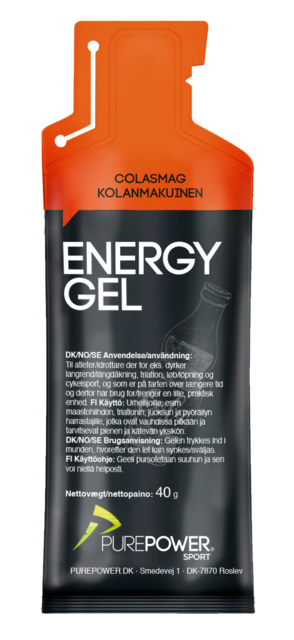 PurePower Energigel Cola, 40 g 