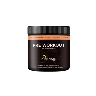 PurePower Pre-Workout PWO Icetea/Peach, 300 g