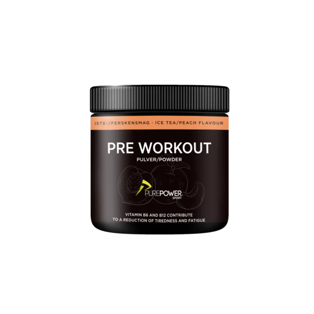 PurePower Pre-Workout PWO Icetea/Peach, 300 g 