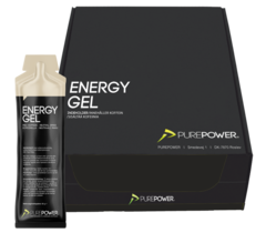 PurePower Koffein Energigel ESKE 20 stk, Nøytral, 60 g