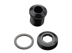 Race Face M15 EXI QR Krankbolt M15 x 15mm, alu, inkl. QR deksel/skive