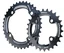Race Face Turbine krankdrevsett 28-38T, 104mm bcd, 11-Delt. Sort