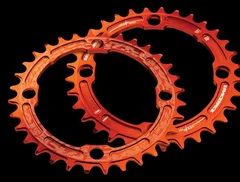 Race Face Narrow Wide krankdrev 32T 32T, 104mm bcd, 9/10/11/12speed, Oransje