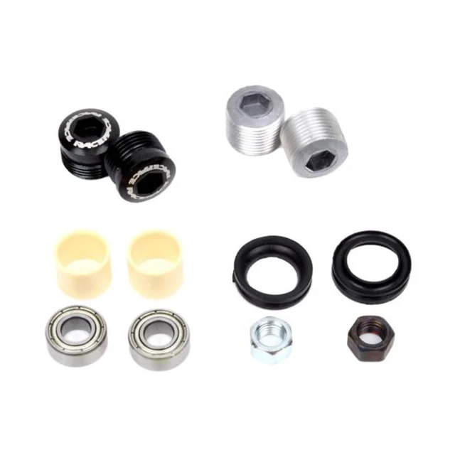 Race Face Chester Bearring Rebuild Kit Sort, Repsett til Chester pedaler 
