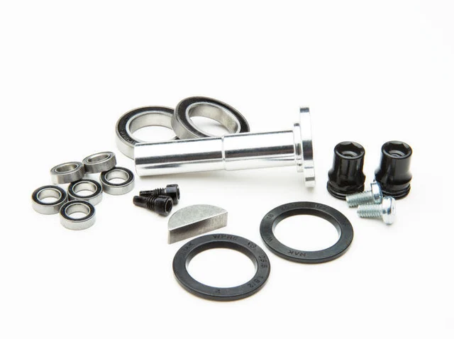 Race Face Atlas Bearring Rebuild Kit Sort, Repsett til Atlas pedaler 