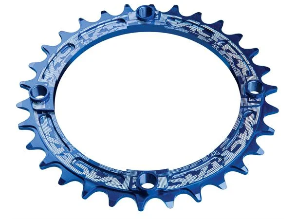 Race Face Narrow Wide krankdrev 30T 30T, 104mm bcd, 9/10/11/12speed, Blå 