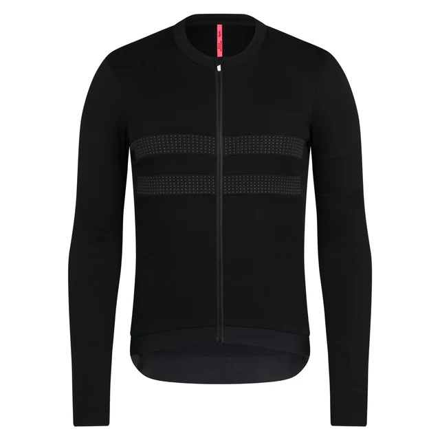 Rapha Men's Brevet LS Merino Trøye Black/Black, Str. L 