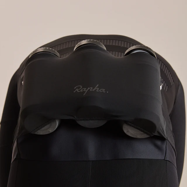 Rapha Men's Brevet LS Merino Trøye Black/Black, Str. L 