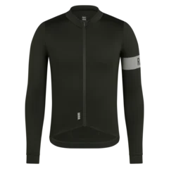 Rapha Men's Pro Team LS Midweight Trøye Bottle Green, Str. S
