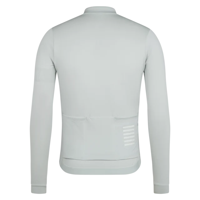 Rapha Men's Pro Team LS Midweight Trøye Grey/White, Str. XL 