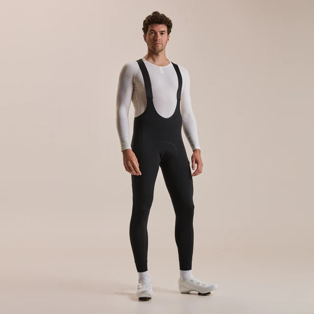 Rapha Men's Brevet Cargo Winter Bukse Black/Black, Str. M 