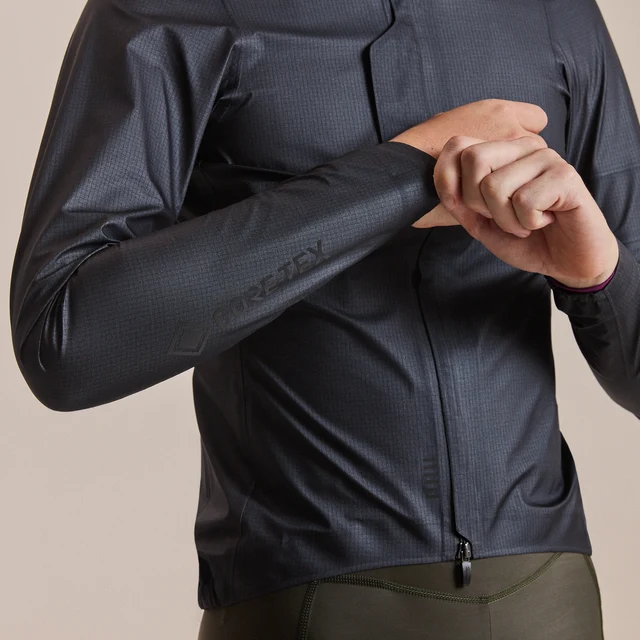 Rapha W's Pro Team Gore-Tex Regnjakke Black/Black, Str. S 
